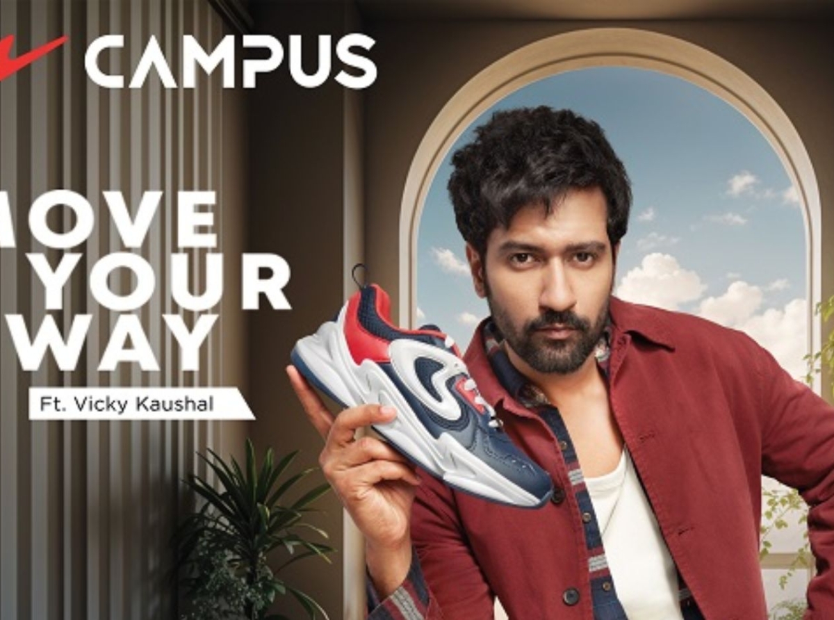 Campus Activewear’s first mixed reality print advertisement launched with actor Vicky Kaushal